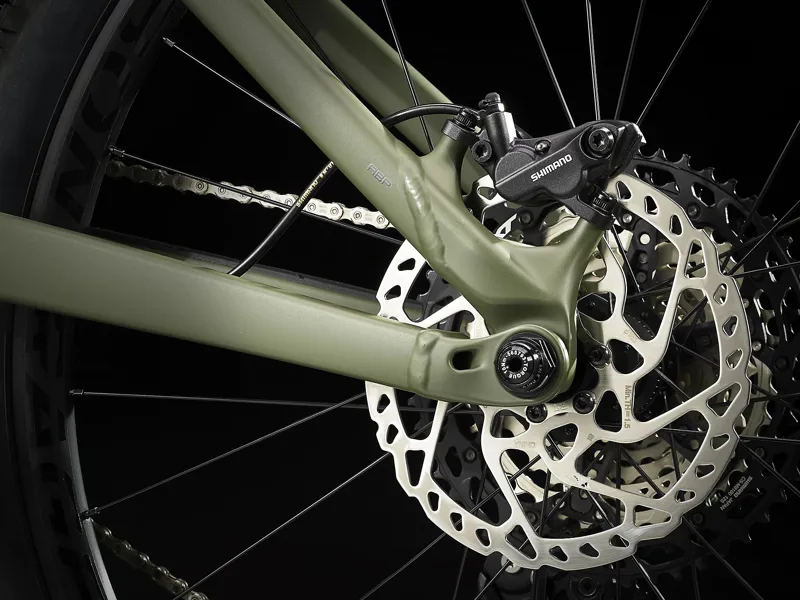 TREK Remedy 8 Full Suspension Mountain Bike in Matt Olive Grey-8